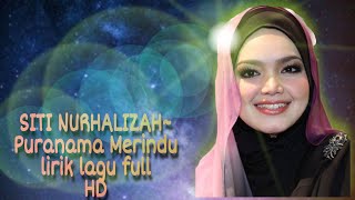 SITI NURHALIZAH~Purnama Merindu lagu cover by. Nurdin Yaseng