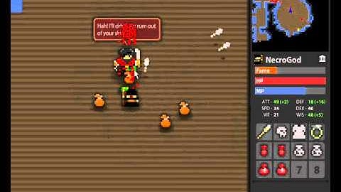 Necromancer vs Pirate Cave (RotMG)