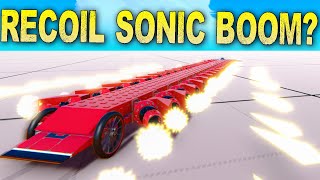How Many Cannons Do I Need To Break The Sound Barrier? [Trailmakers]