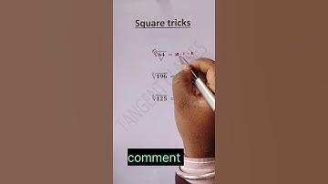 Square trick || #mathstricks #maths #reels #shortsvideo