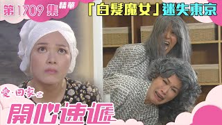 愛回家之開心速遞｜第1709集劇集精華｜「白髮魔女」迷失東京｜林淑敏｜滕麗名｜染髮｜白髮｜日本｜東京｜溫泉｜劇集｜港劇｜電視劇｜TVB港劇精華