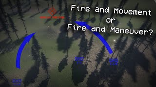 Fire and Movement vs. Fire and Maneuver | Tactical Animation Demonstration