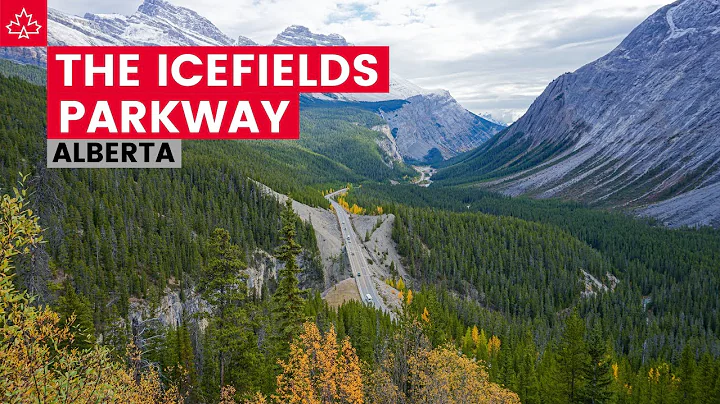 Driving the ICEFIELDS PARKWAY (from Lake Louise to Jasper Alberta)