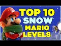 Top 10 Snow Mario Levels!