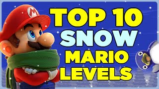 Top 10 Snow Mario Levels!