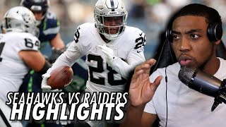 Raiders vs Seahawks | Week 12 2022 Game Highlights Reaction