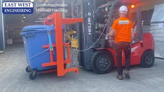 FWC66 660L Wheelie Bin Tipper - Operation by eastwesteng 513 views 2 years ago 2 minutes, 23 seconds