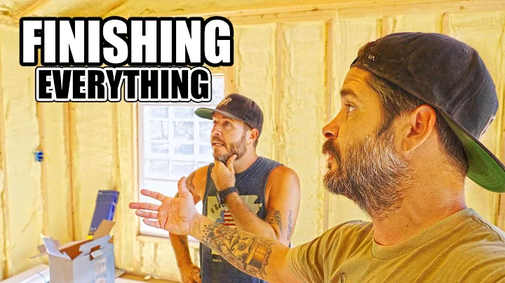 FINISHING EVERYTHING! Tiny House / Shed To House /...