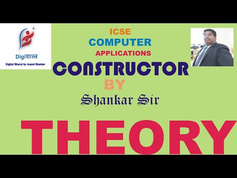 CONSTRUCTOR (THEORY)