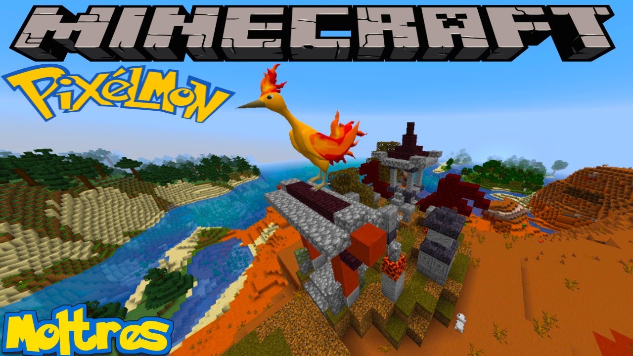 HOW TO FIND MOLTRES IN PIXELMON REFORGED MINECRAFT GUIDE YouTube