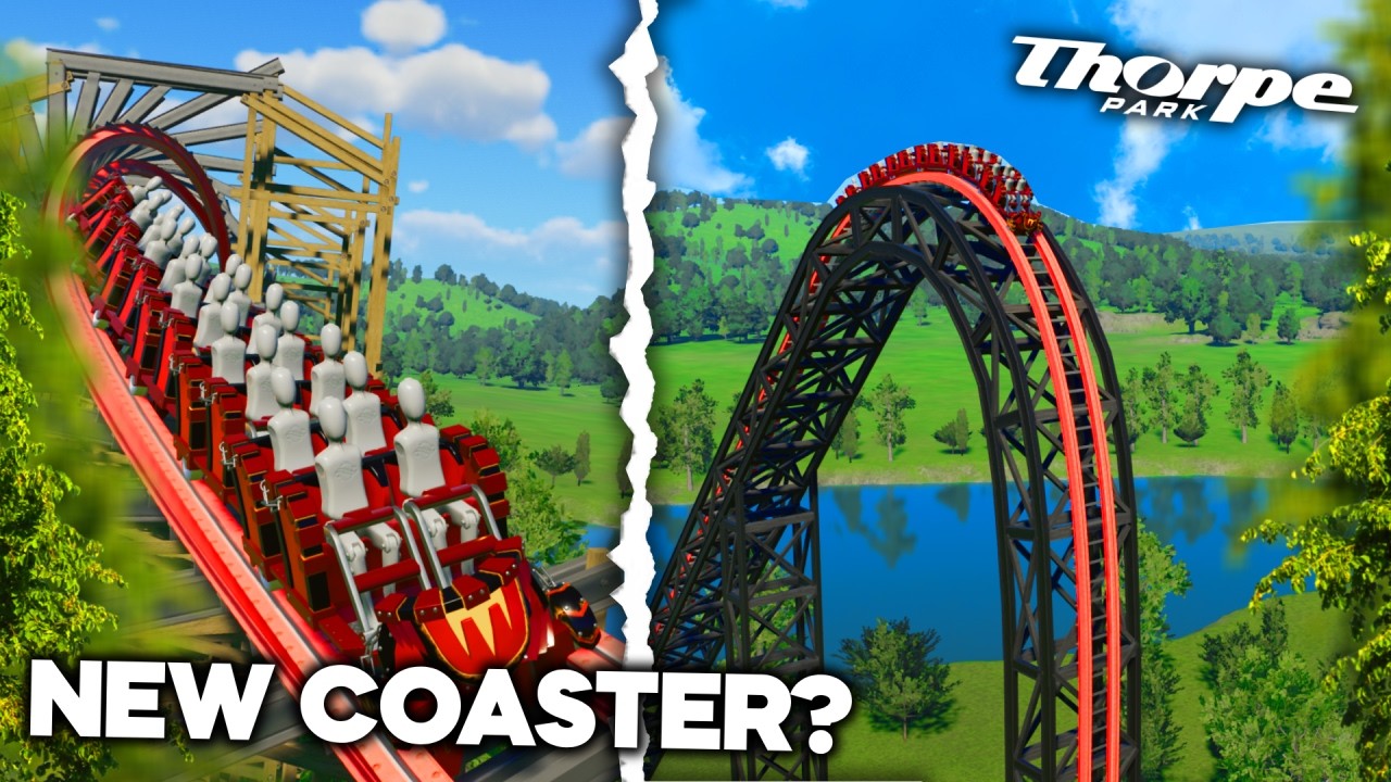 Проектирование следующего аттракциона Thorpe Parks!