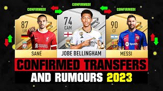 FIFA 24 | NEW CONFIRMED TRANSFERS & RUMOURS ?? ft. Bellingham, Sane, Messi etc