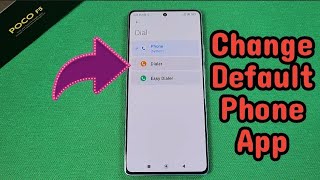 how to change default phone app dialer on Poco F5 phone MIUI 14 screenshot 3