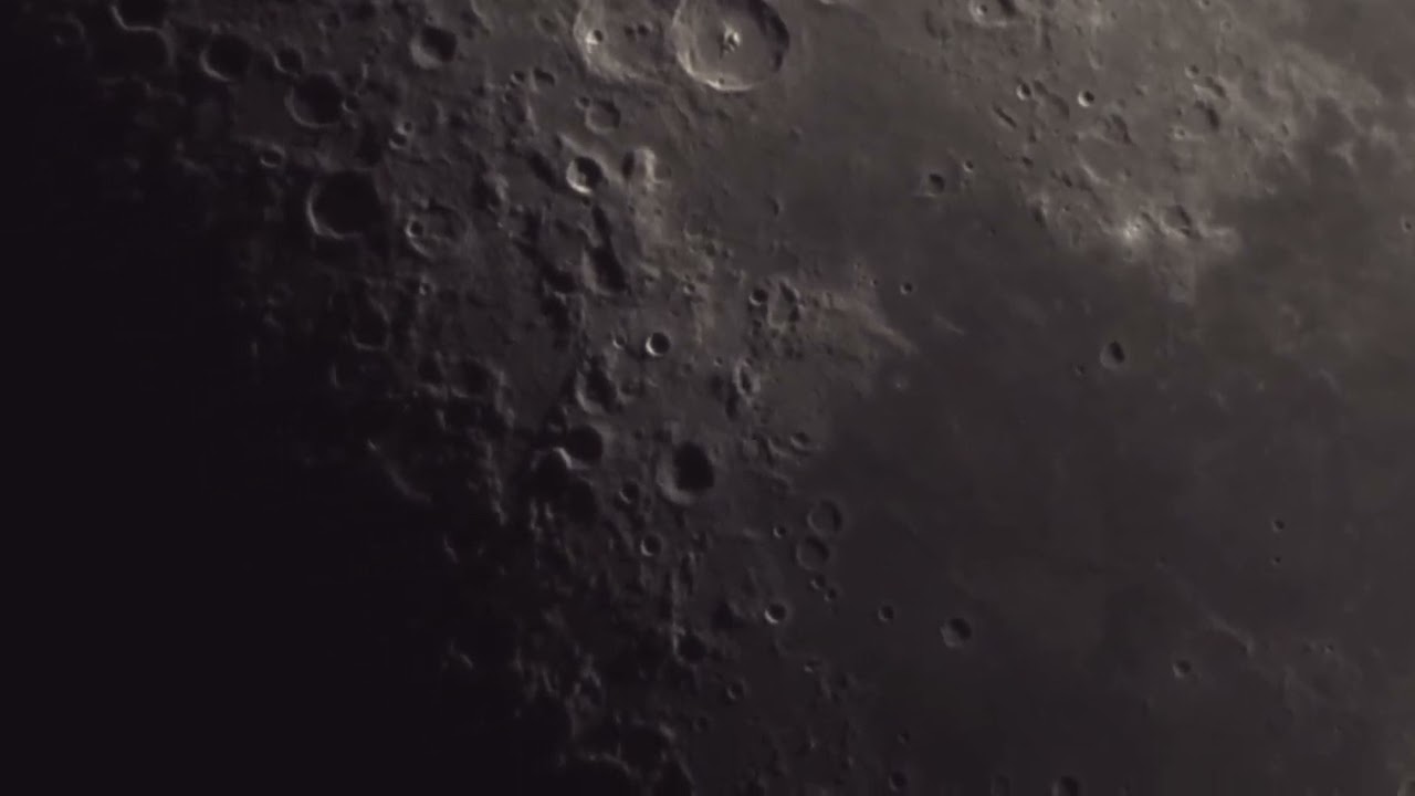 Moon live view with ZWO178mc and skywatcher virtuoso 150 GTI