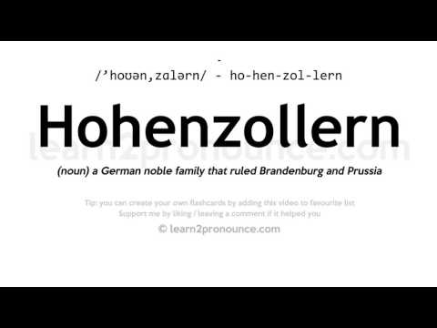 Video: A ishte sind die hohenzollern?