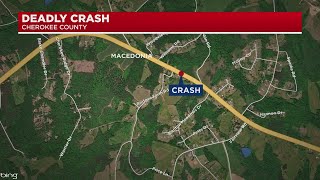 Coroner responds to deadly crash Cherokee County that injured two-month old baby