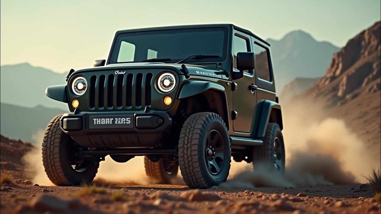 Mahindra Thar 2025 Review 🔥 New Features, Price, Off-Road Power | AutoVerse