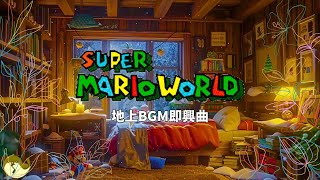 [冬に聴きたいピアノBGM]スーパーマリオワールド 地上BGM 即興曲 Ver.
