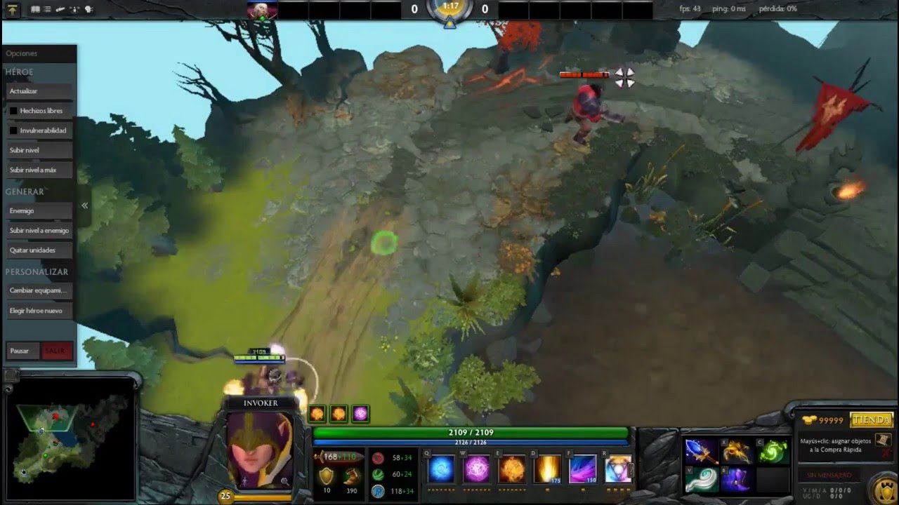 Dota 2 - Invoker [Dos combos de Invoker con Refresher] - YouTube