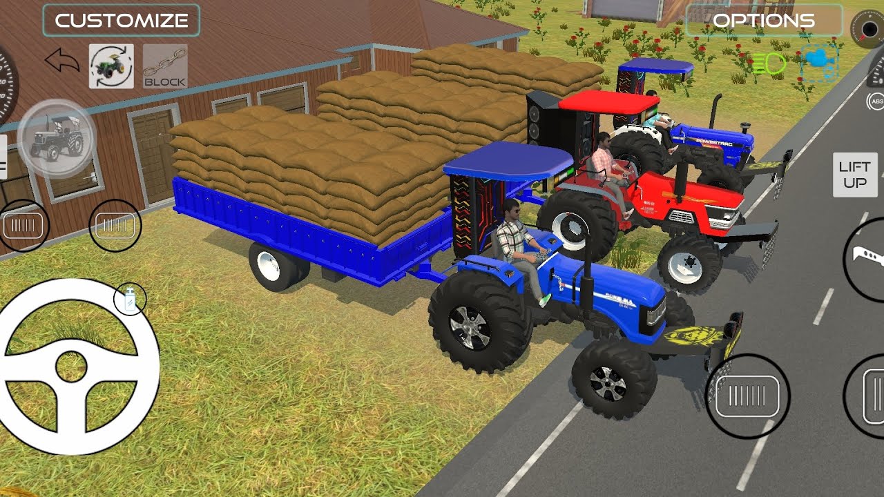 |` SONALIKA 35 AND ARJUN AND PAWOAR TIRAK AND SIMULATOR FARMING GAME 