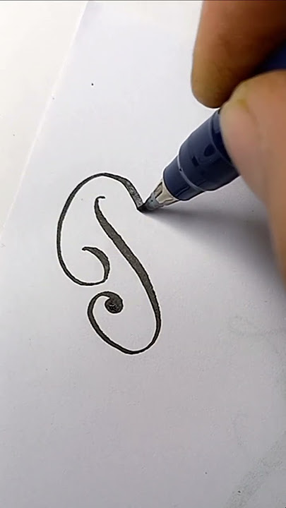 'R' writing style.