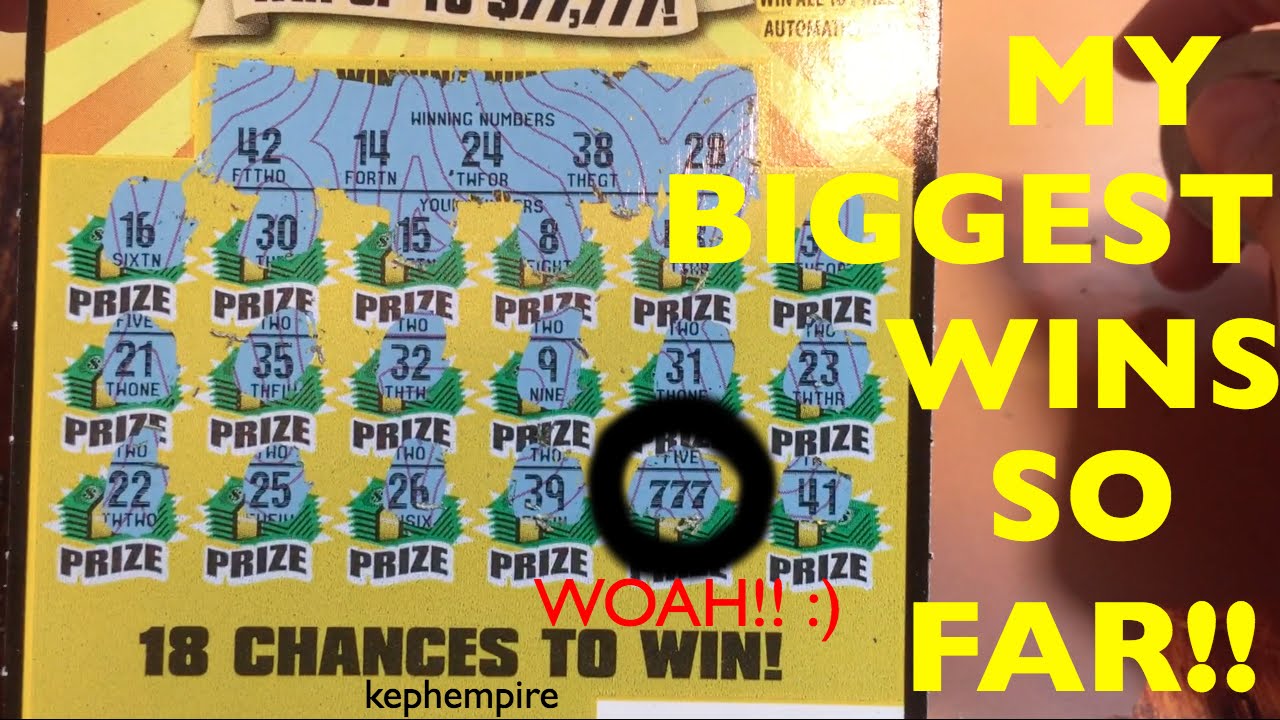 MY BIGGEST AND BEST WINS SO FAR playing California Lottery Scratchers