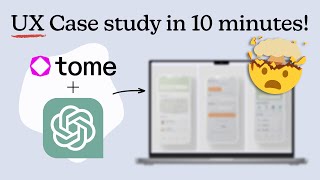 Use AI to make a UX case study (*FOR FREE*)