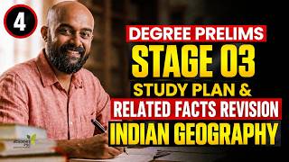 INDIAN GEOGRAPHY : STAGE 03 - RELATED FACTS REVISION & STUDY PLAN - DEGREE PRELIMS 2026 | KERALA PSC