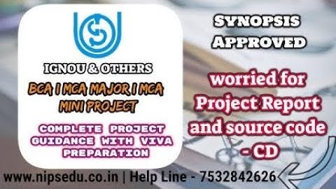 Synopsis Approved ? - Get Support for Project Report+Source Code(CD)+Viva Preparation Q/A+Guidance