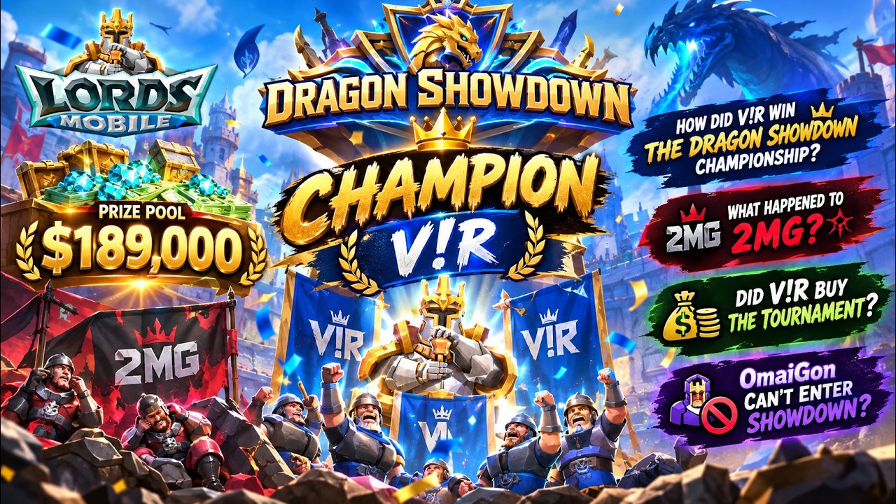 V!R ARE THE DRAGON SHOWDOWN CHAMPIONS🏆🐉! But!! What happened to 2MG?👀 - Video Call V!R vs 2MG