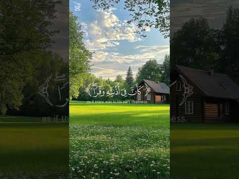 و إ ذ ا ت ت ل ى ع ل ي ه ء اي ات ن ا ياسر الدوسري سورة لقمان الآية 7 قرآن