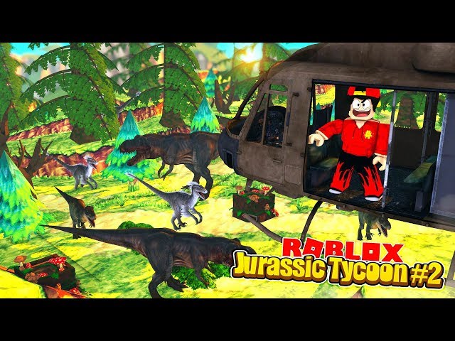 Roblox The New Jurassic World Tycoon Part 2 Youtube - patreon 43x a roblox