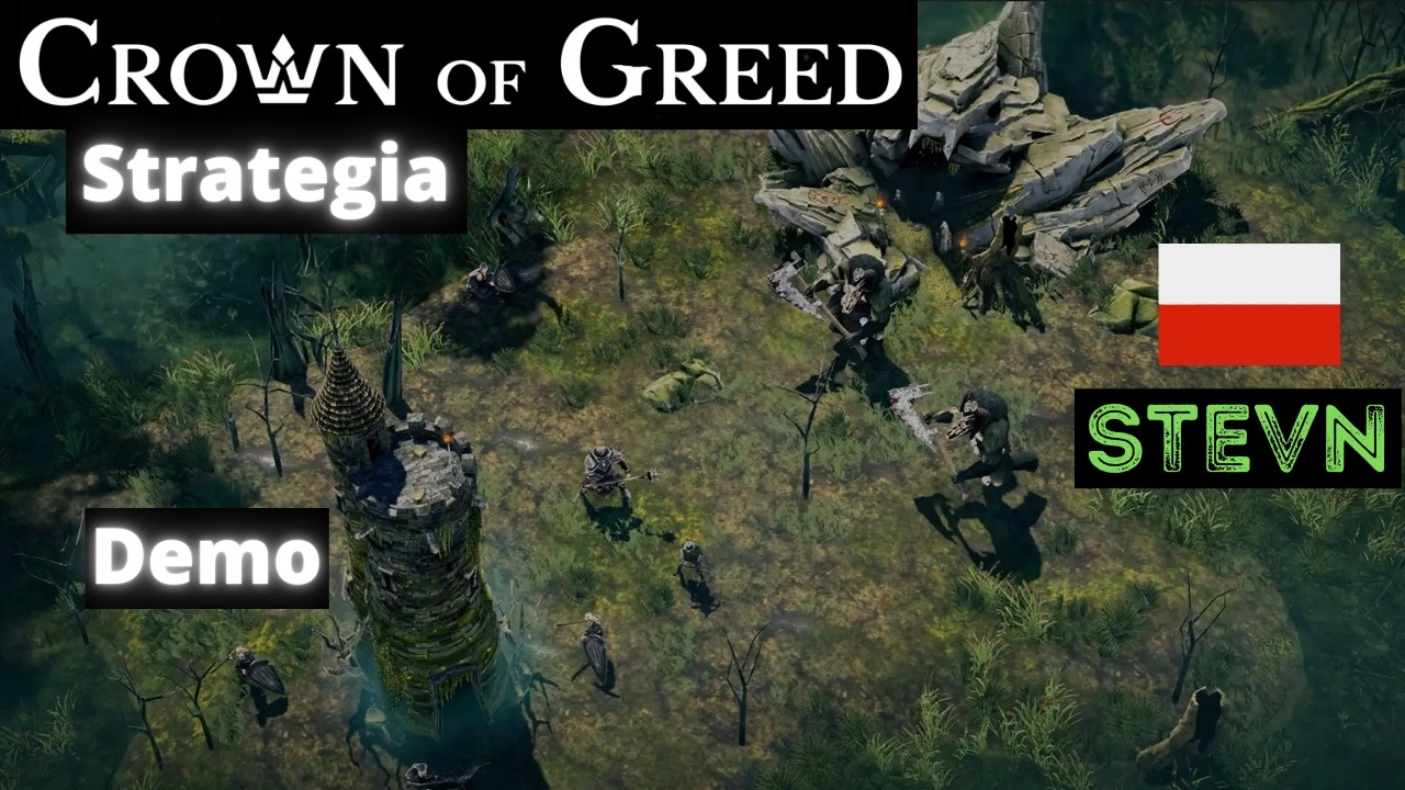 Crown of Greed PL Zostań królem Rodovii, buduj miasta, rekrutuj wojska, rozwijaj królestwo
