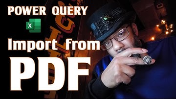Power Query: Import from PDF (2 Examples)