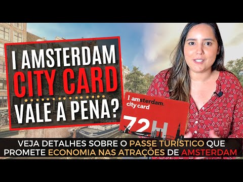 Vídeo: Cartões de desconto para turistas de Amsterdã