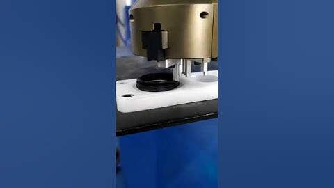 Who said that the installation of an O-ring cannot be done by a #robot ?