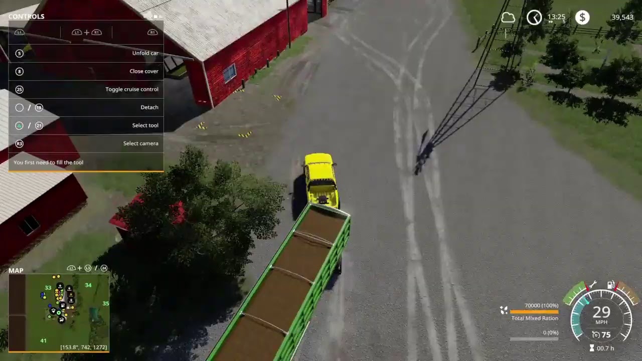 T-SS_GAMING's Live Map Tour Loneoak Farm FS19