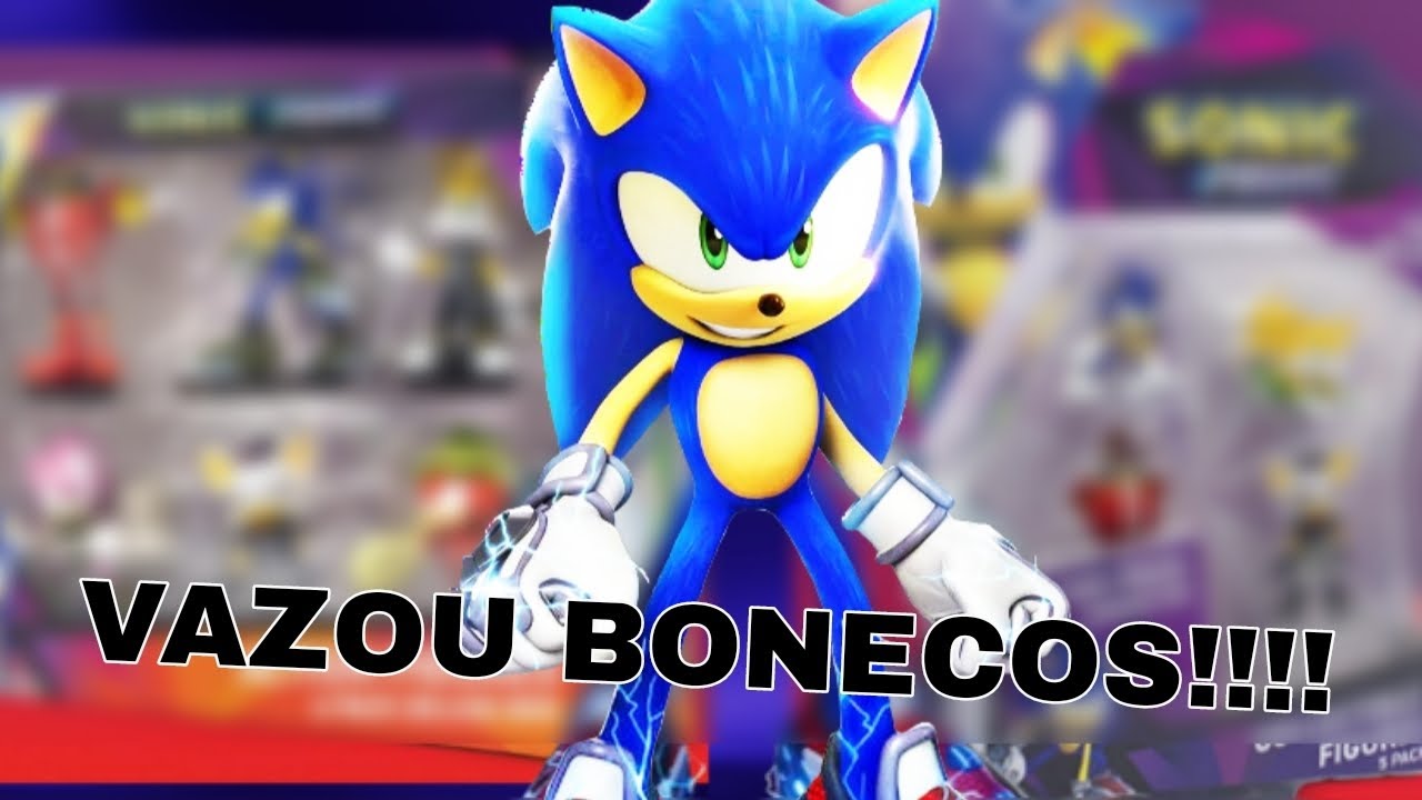 BOMBA!!!! VAZOU FOTO DOS BONECOS DE SONIC PRIME