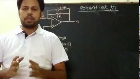 RC Operational Amplifier | POTENTIAL G