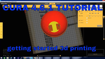 Cura 4.6.1 Tutorial - How to 3d print with CURA