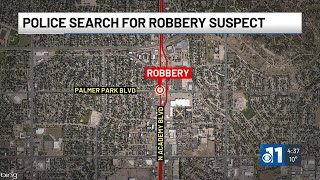 WATCH: Colorado Springs police searching for robbery suspect