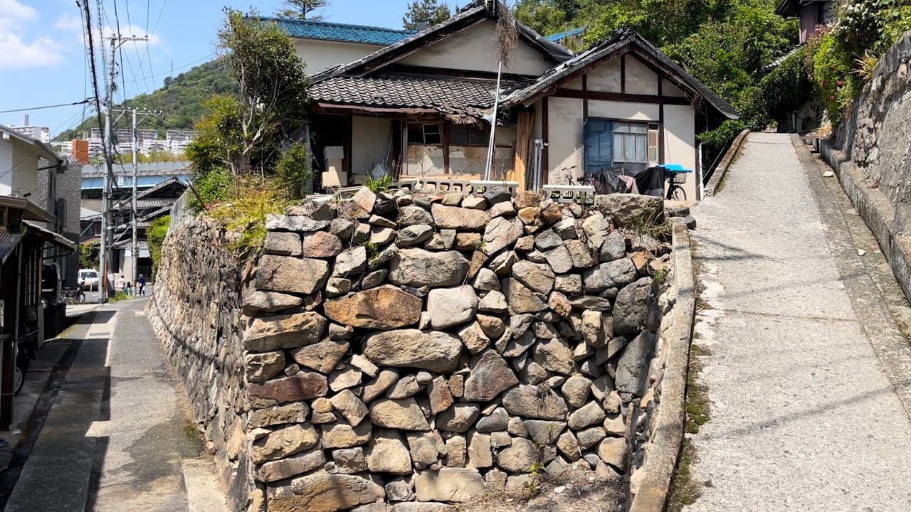 Прогулка по Кусатсу, Хиросима, Япония [4K HDR]