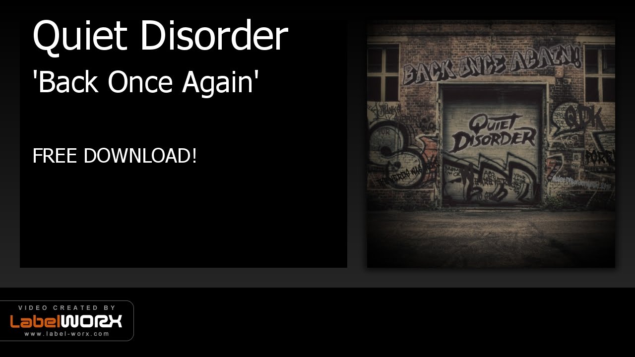 Watch Quiet Disorder - Back Once Again (Original Mix) on YouTube Watch Quiet Disorder - Back Once Again (Original Mix) on YouTube