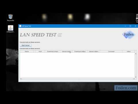 LAN Speed Test - Vérifier la vitesse entre vos ordinateurs