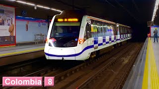 Colombia L8 : Metro de Madrid ( Serie 8000 )