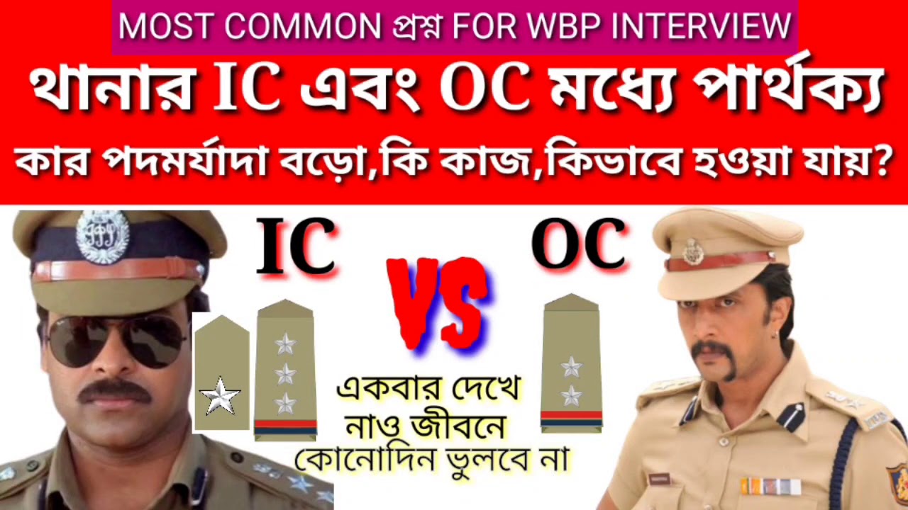 THE DIFFERENCE BETWEEN OC AND IC IN A POLICE STATION the-difference-between-oc-and-ic-in-a-police-station