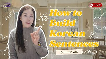 Finally Understand Korean Sentences