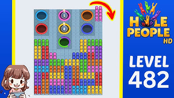 Hole People Level 482 Solution Walkthrough