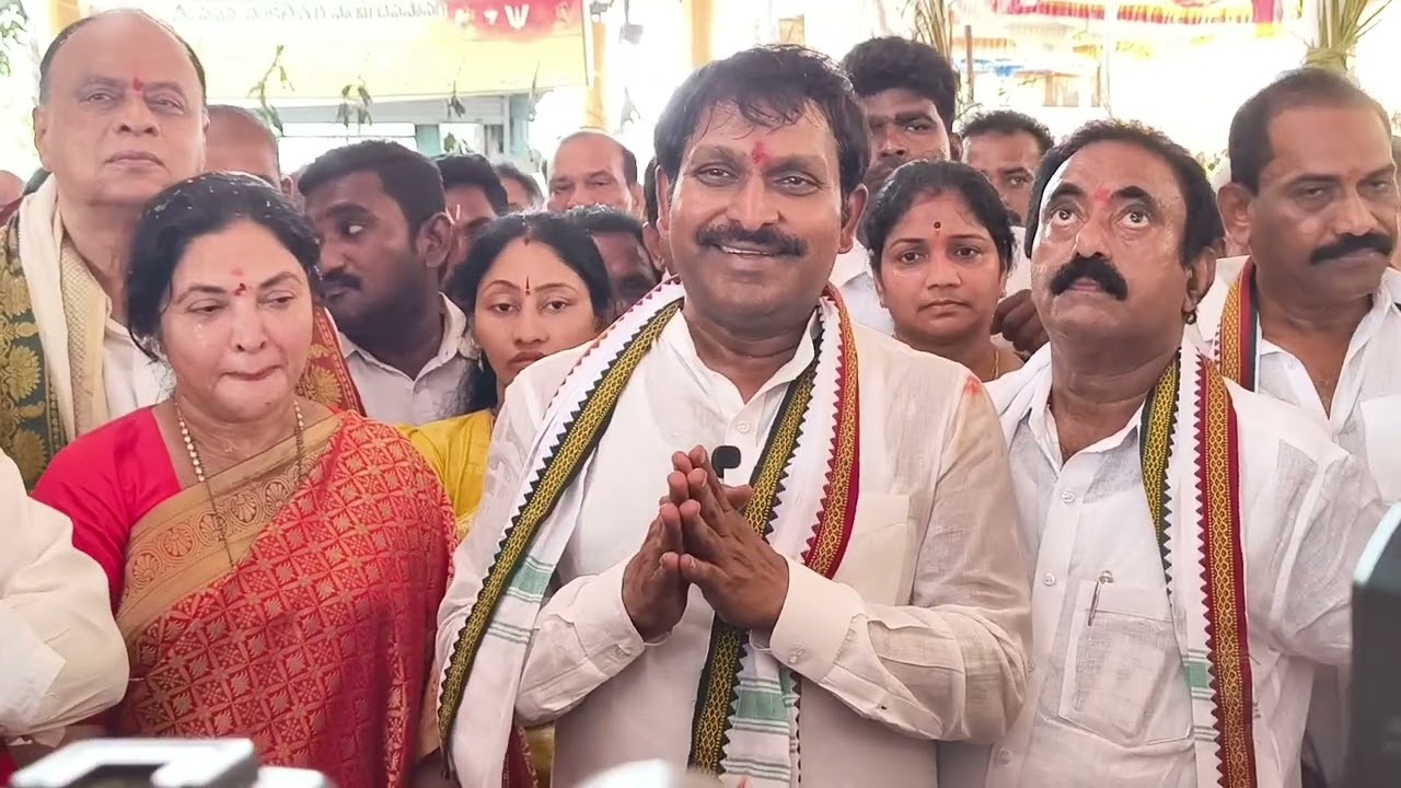 కొండ బిట్రగుంట బ్రహ్మోత్సవాలకు విచ్చేసిన రాజకీయ ప్రముఖులు VPR,BMR,BRC,KAVALI MLA // SR News live 