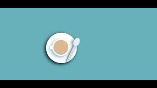 How to create coffee cup with spoon design using html and css||How to make coffee cup desing in css Profile